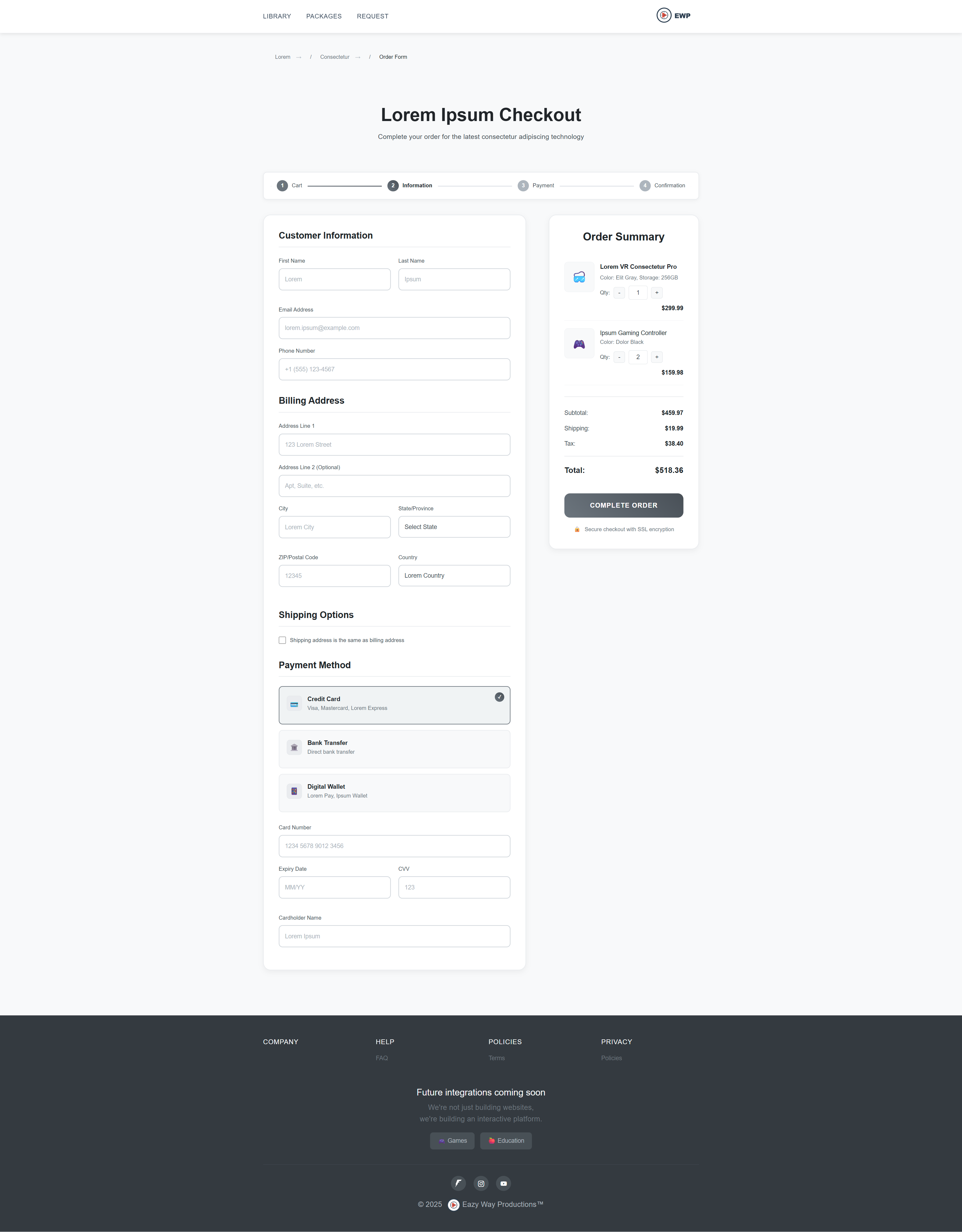 First Form Design Preview